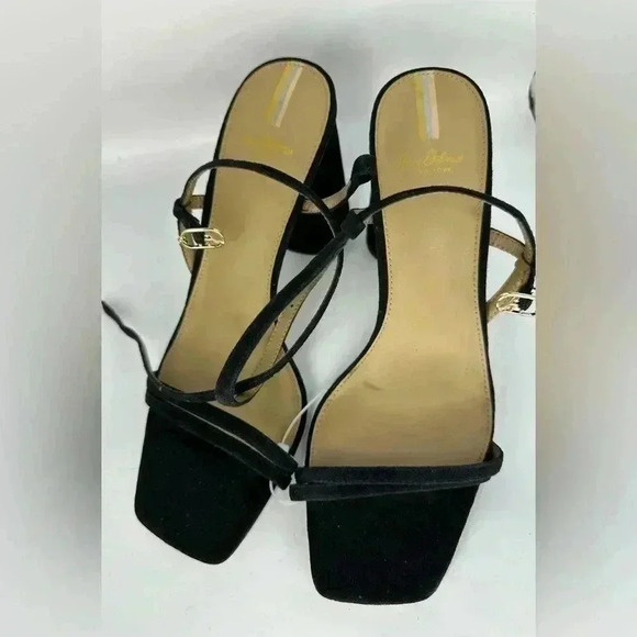 Sam Edelman Women's Black Kit Slingback Block Heel Sandals Size 9 - Picture 6 of 6